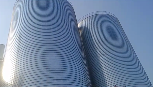 中站2座混凝土高架卷板仓