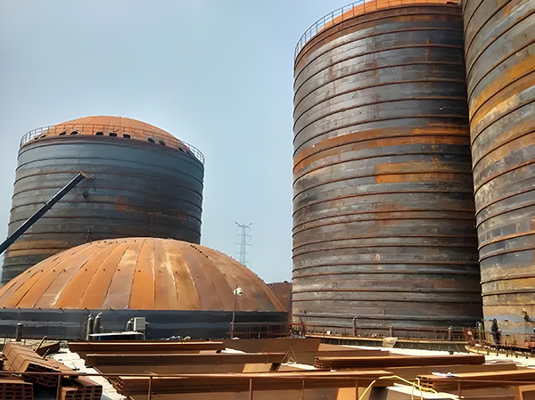 中站焦粉钢板仓